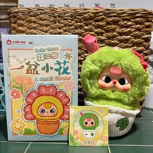 Baby Three A Small Flower Rosebud